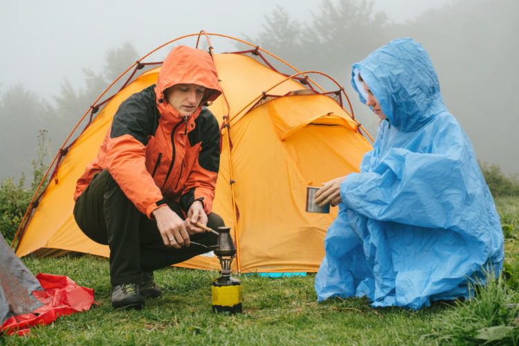 Camping In the Rain –  A Survival Guide