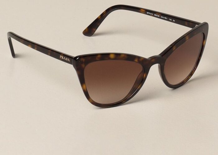 Oversized sunglasses Prada Multicolour in Plastic - 29495279