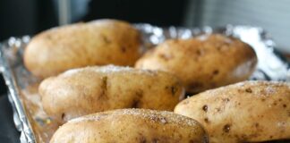 Bake Large Potatoes